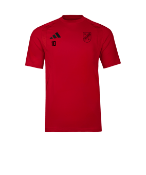 adidas Tiro Travel T-Shirt Rot