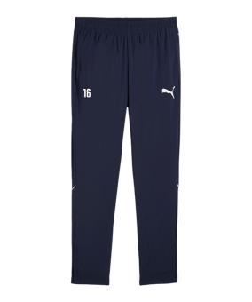 PUMA teamGOAL Sideline Trainingshose Blau F06
