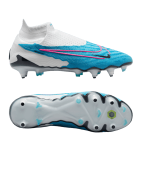 Nike Phantom GX Elite DF SG-Pro Blast Blau Weiss Pink F446 - blau