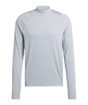 adidas Adizero Ekiden Running Longsleeve T-Shirt Argent - argenté