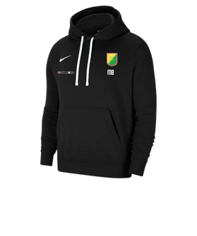 Nike Park 20 Fleece Hoody Schwarz Weiss F010