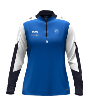 JAKO Dynamic Ziptop Sweatshirt Damen Blau F405