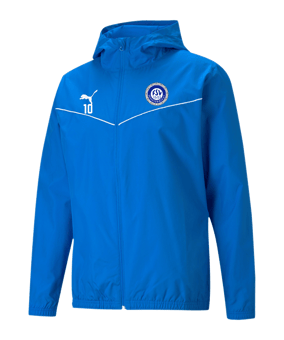 PUMA teamRISE Allwetterjacke Blau F02