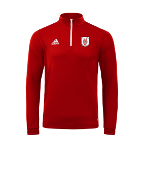 adidas Entrada 22 HalfZip Sweatshirt Rot