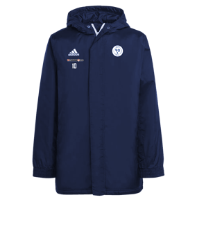 adidas Entrada 22 Stadium Jacke Blau