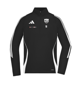 adidas Tiro 24 Trainingstop Schwarz Weiss