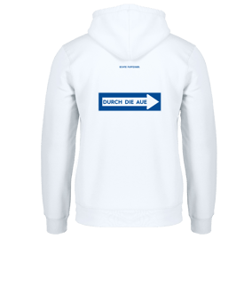 Merch Drummer 2.0 Hoody White | #durchdieaue