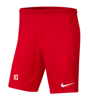 Nike Park III Short Kids Rot F657