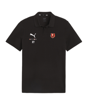 PUMA teamGOAL Casuals Poloshirt Schwarz F03