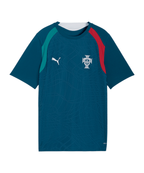 PUMA FPF Portugal Trainingsshirt Kids Blau F15 - blau