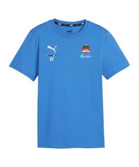 PUMA teamGOAL Casuals T-Shirt Kids Blau F02