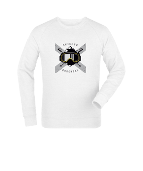 Merch Roller Sweatshirt White  | #cross