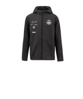 Nike Academy 25 Regenjacke Kids Schwarz F010