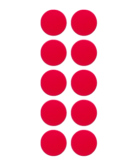 Cawila PRO Rundmagnet 10er Set 20mm Rot - rot