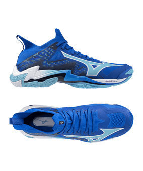 Mizuno WAVE LIGHTNING NEO 3 Schuh Blau F01 - blau