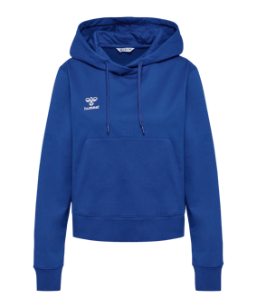 Hummel GO 2.0 Hoody Damen Blau F7045 - blau