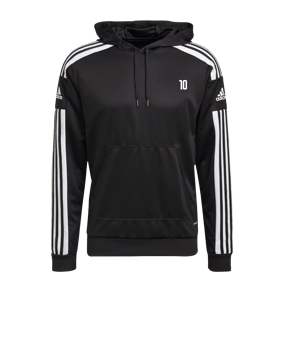 adidas Squadra 21 Hoody Schwarz Weiss