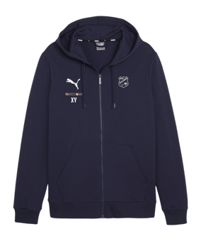 PUMA teamGOAL Casuals Kapuzenjacke Blau F06
