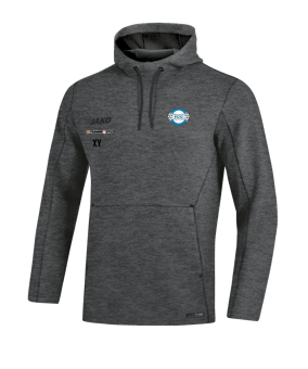 JAKO Premium Basic Kapuzensweatshirt Grau F21