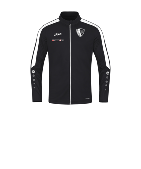 JAKO Power Polyesterjacke Kids Schwarz F800