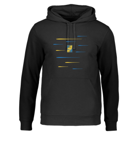 Merch Drummer 2.0 Hoody Black  | #lines
