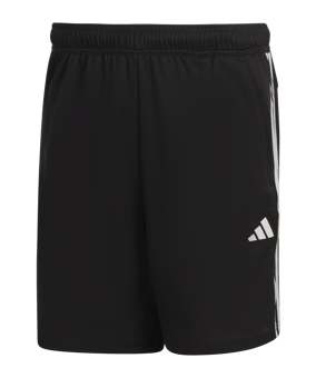adidas Pique 3-Stripes Trainingsshort Schwarz - schwarz