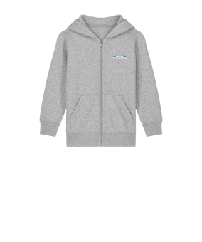 Merch Mini Cultivator 2.0 Zip-Hoodie Kids Heather Grey FC250