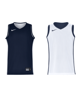 Nike Team25 Basketball Stock Reversible Maillot Enfants Bleu C451 - bleu