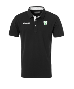 Kempa Prime Poloshirt Grau Schwarz F02