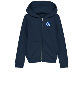 Merch Mini Cultivator 2.0 Zip-Hoodie Kids French Navy | #logo4c