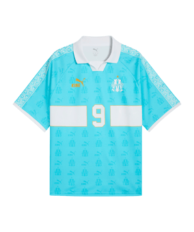 PUMA Olympique Marseille King Retro Trikot 2025/2026 Blau F28 - blau