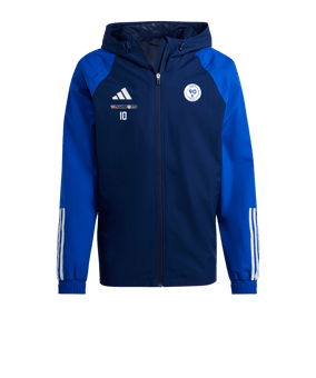 adidas Tiro 23 Competition Allwetterjacke Blau
