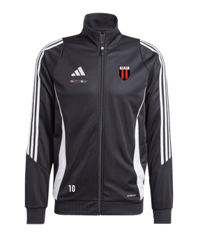 adidas Tiro 24 Trainingsjacke Schwarz Weiss