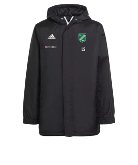 adidas Entrada 22 Stadium Jacke Schwarz