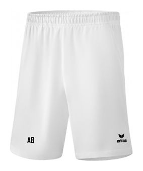 Erima Tennis Short ohne Innenslip Weiss F011
