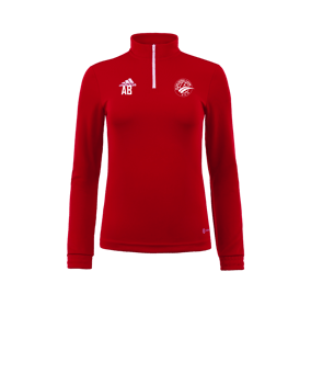 adidas Entrada 22 HalfZip Sweatshirt Damen Rot