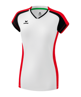 Erima Gandia Tanktop Damen Weiss Rot Schwarz - weiss