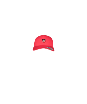 Merch 5 Panel Retro Trucker Cap Red | #logo4c
