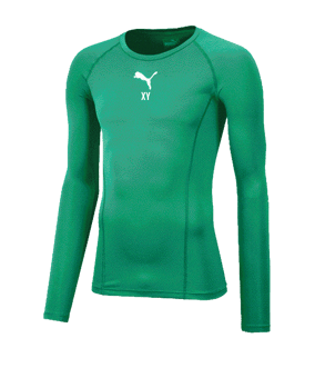 PUMA LIGA Baselayer Longsleeve Grün F05