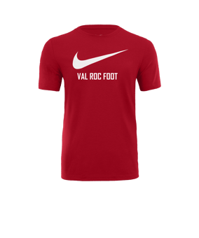 T-shirt Nike Park 20 Swoosh rouge F657 