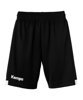 Kempa Player Long Short Damen Schwarz Weiss F01 - schwarz