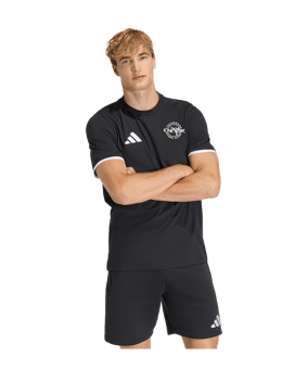 adidas Entrada 26 T-Shirt Schwarz