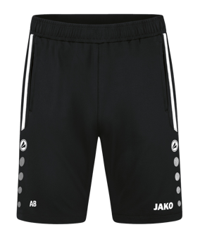 JAKO Allround Trainingsshort Damen Schwarz F800