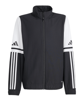 adidas Squadra 25 Präsentationsjacke Kids Schwarz - schwarz