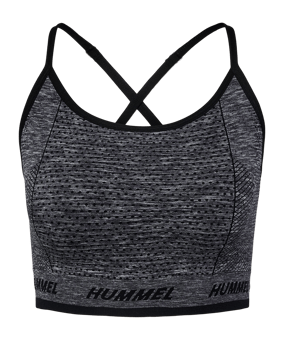 Hummel Te Cami Seamless Tanktop Damen Schwarz F2508 - schwarz