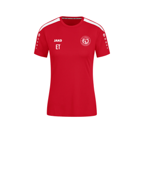 JAKO Power Trikot Damen Rot Weiss F100