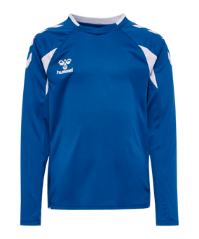 hummel Core 2.0 Trikot Langarm Kids Blau F7691 - blau