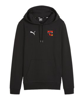 PUMA teamGOAL Casuals Hoody Damen Schwarz F03