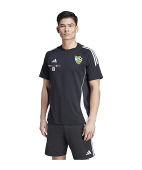 adidas Tiro 24 T-Shirt Schwarz Weiss