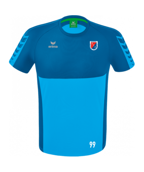 Erima Six Wings T-Shirt Kids Hellblau Türkis